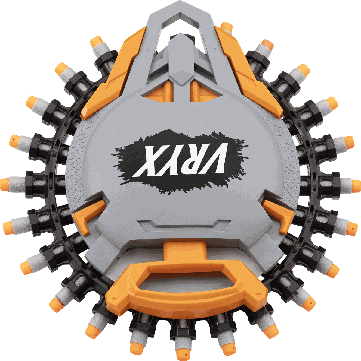 VRYX blaster shield, front view